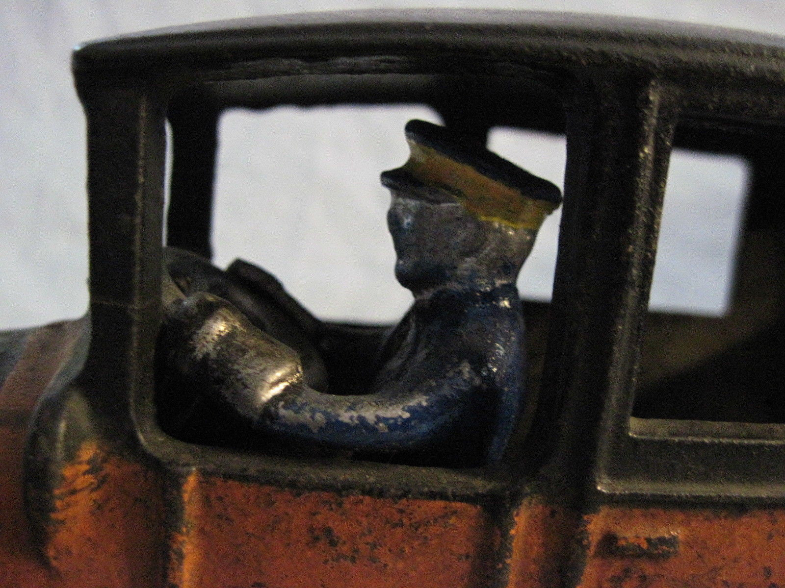 Antique Arcade Cast Iron 8" Toy Car