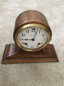 Antique Ansonia Mantle Shelf Clock with Key