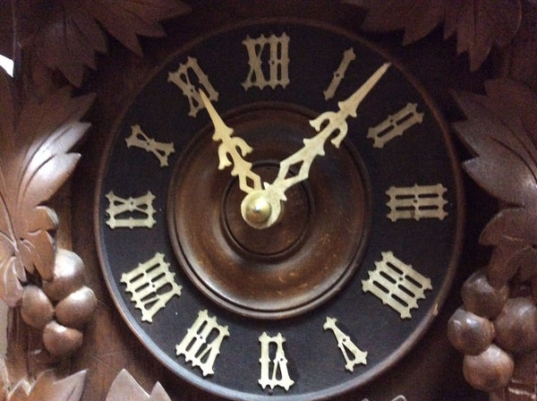 Antique Quail Cuckoo Clock