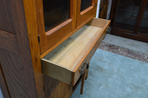 Antique Country Oak Cupboard