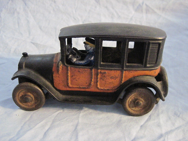 Antique Arcade Cast Iron 8" Toy Car